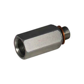 porte d'huile + Protection de rupture M16x1,5 + 1/2" GAS