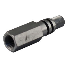 porte d'huile + Protection de rupture M18x1,5 + 1/2" GAS