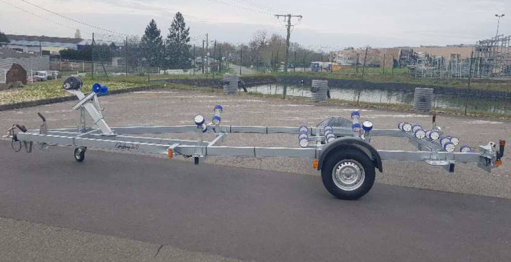 1350kg 6m20 Galaxy remorque à rouleau