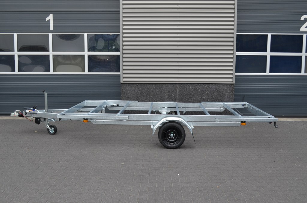 TH 3m x 2m44 Plateau 1 x essieu 1800 kg