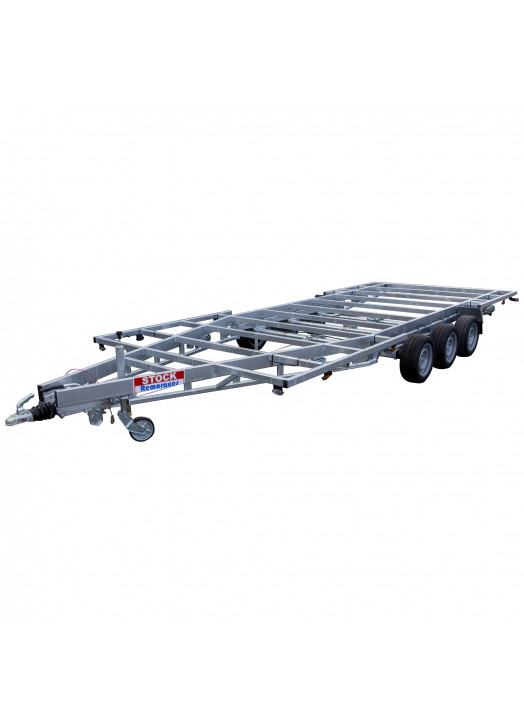 TH 6m x 2m44 version basse 3 x essieux 1350kg