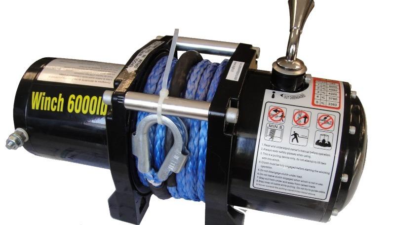 Treuil electrique sun way (options usine)