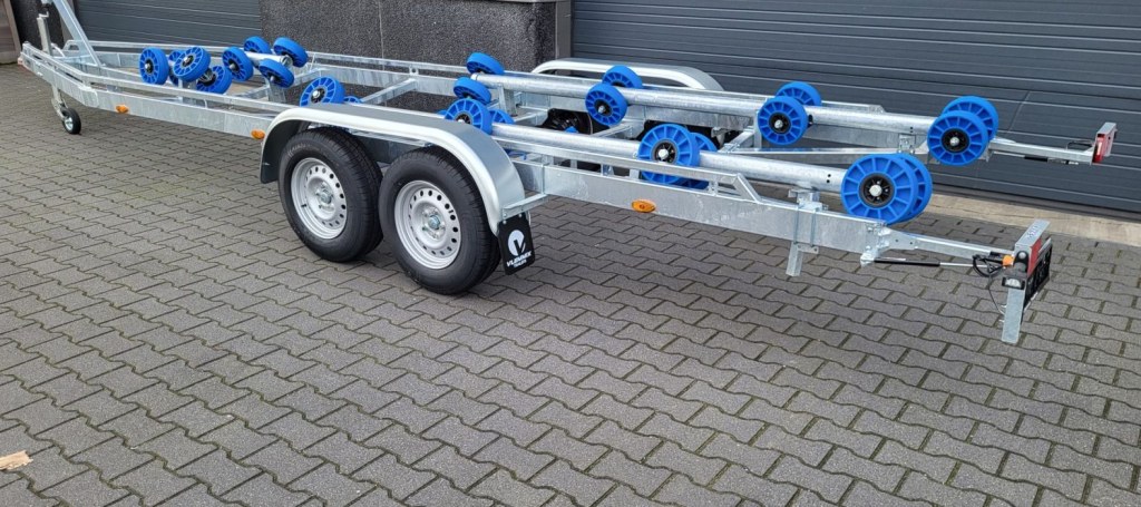 7m80 x 2m20 3500kg remorque porte bateau FLEX-ROLL