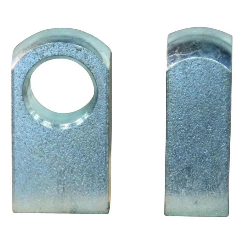 oeillet à visser, plat M8mm AR19 Ø10,1mm t=10mm zingué