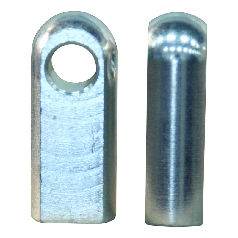 oeillet à visser, plat M8mm AR27 Ø8,1mm t=10mm zingué