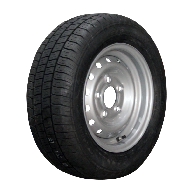 pneu + roue 185/60 R12C Kargomax ST-6000 M+S 5½Jx12H2 ET30 67/112/5 métal gris