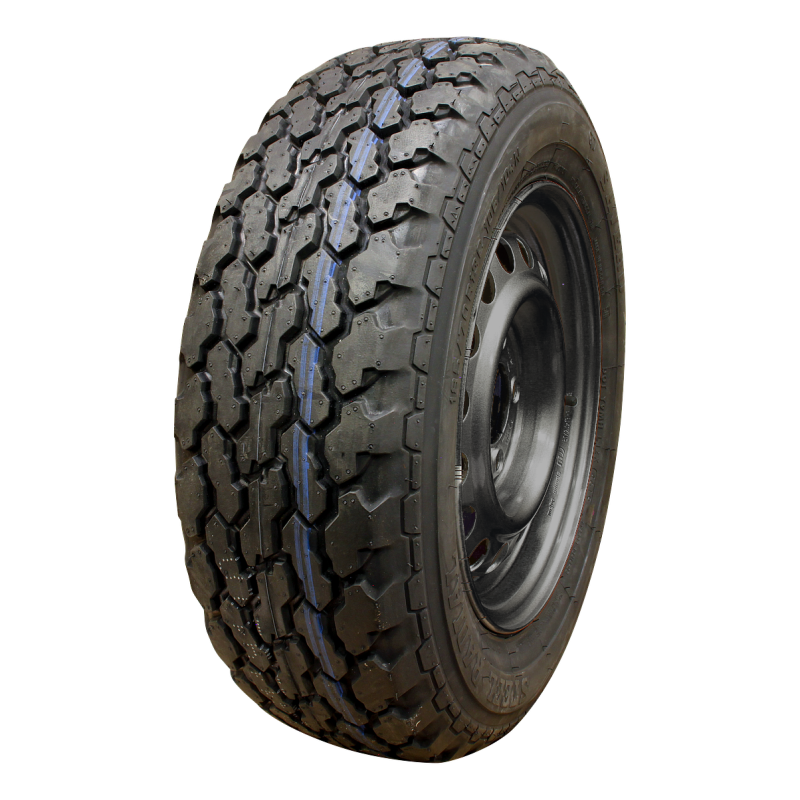 pneu + roue 185/70 R13C Savero M+S 6Jx13H2 ET30 67/112/5 métal noir