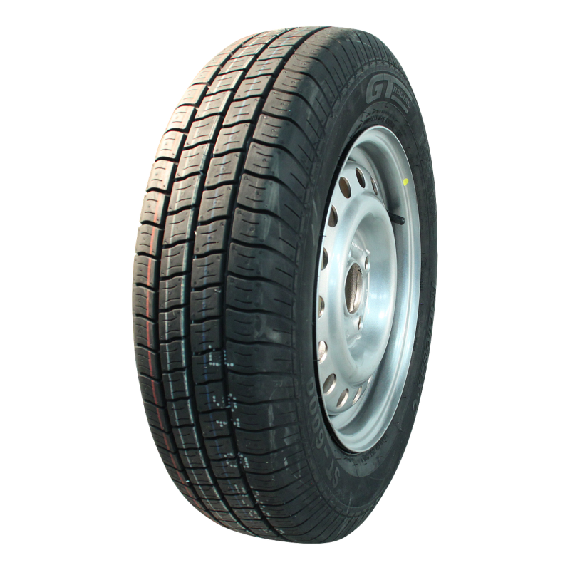 pneu + roue 155 R13C Kargomax ST-6000 M+S 4½Jx13H2 ET30 57/100/4 métal gris