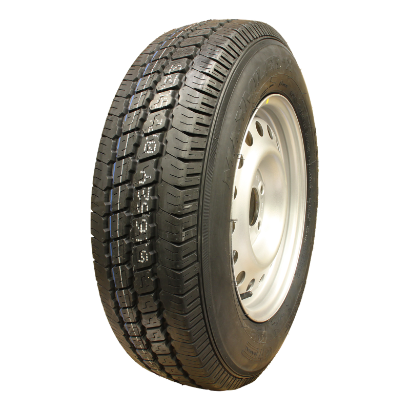 pneu + roue 205 R14C Maxmiler Pro 6Jx14H2 ET-5 161/205/6 métal gris