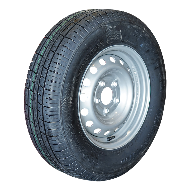 pneu + roue 185R14C ST290 M+S 5½Jx14H2 ET30 66,5/112/5 104/102 N métal gris