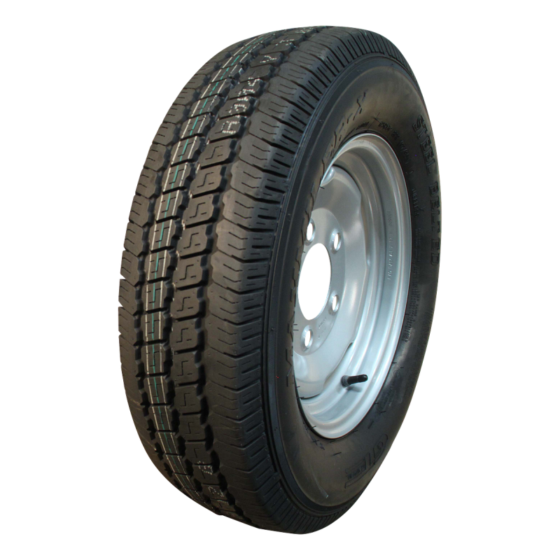 pneu + roue 175 R13C Maxmiler Pro 4Jx13H ET0 94/140/5 métal gris