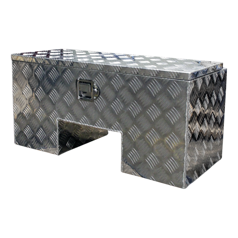 caisse à outils aluminium lxbxh 818x361x400mm serrure de coffre