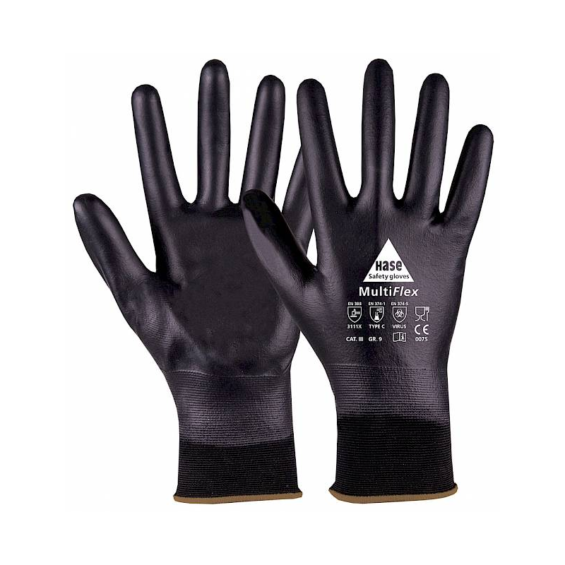 gants résistants aux produits chimiques nylon (18 gauge) taille 9