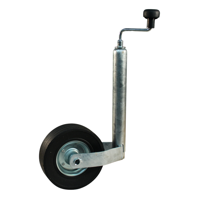 roue jockey Ø48mm 225x70mm jante en acier