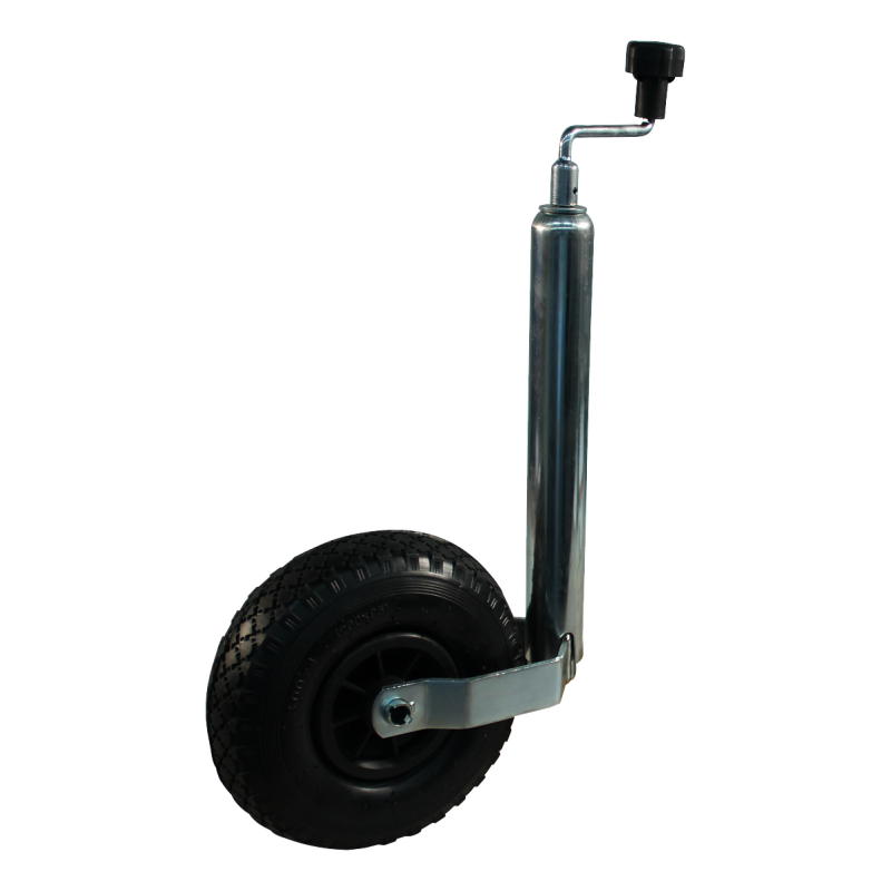 roue jockey Ø48mm 260x85/3.00x4mm pneu avec jante en matière plastique
