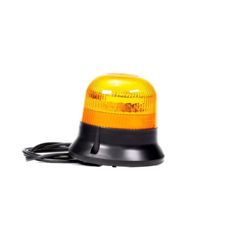 Gyrophare LED R65, rotatif, trois boulons, 24V, câble de 1,5m