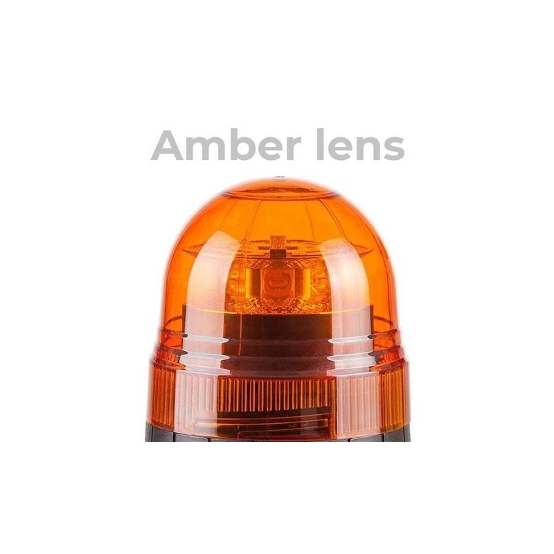 Cabochon orange pour gyrophare S07ZL201