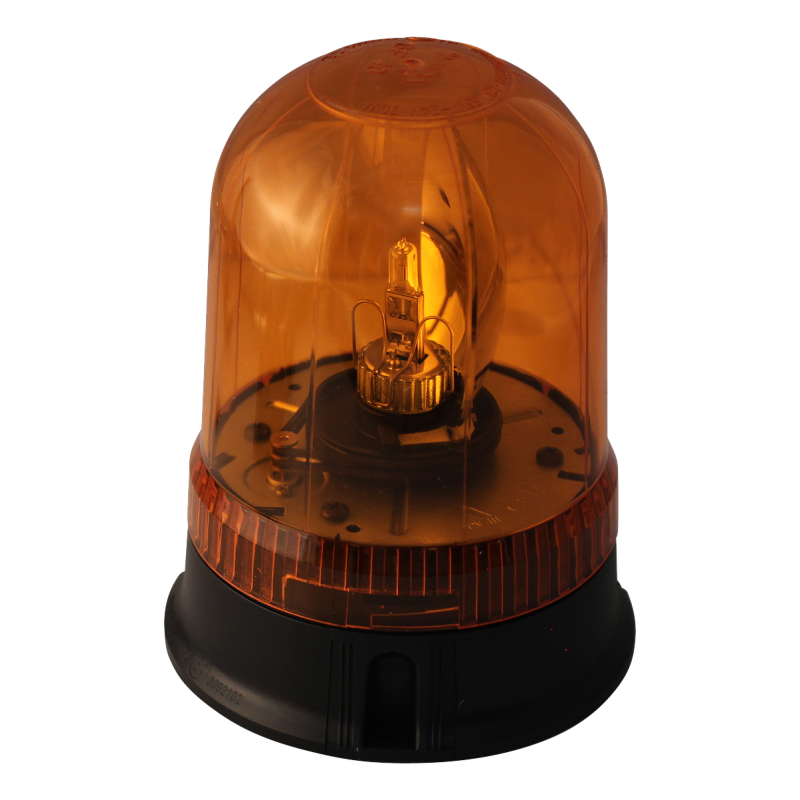 gyrophare halogène 12V 55W fixation à tige filetée