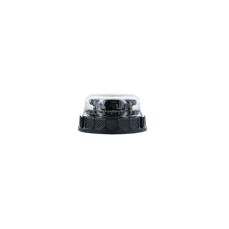 3-bouts bevestiging LED zwaailamp orange 12/24V extrémité ouverte 8x 2watt LEDs