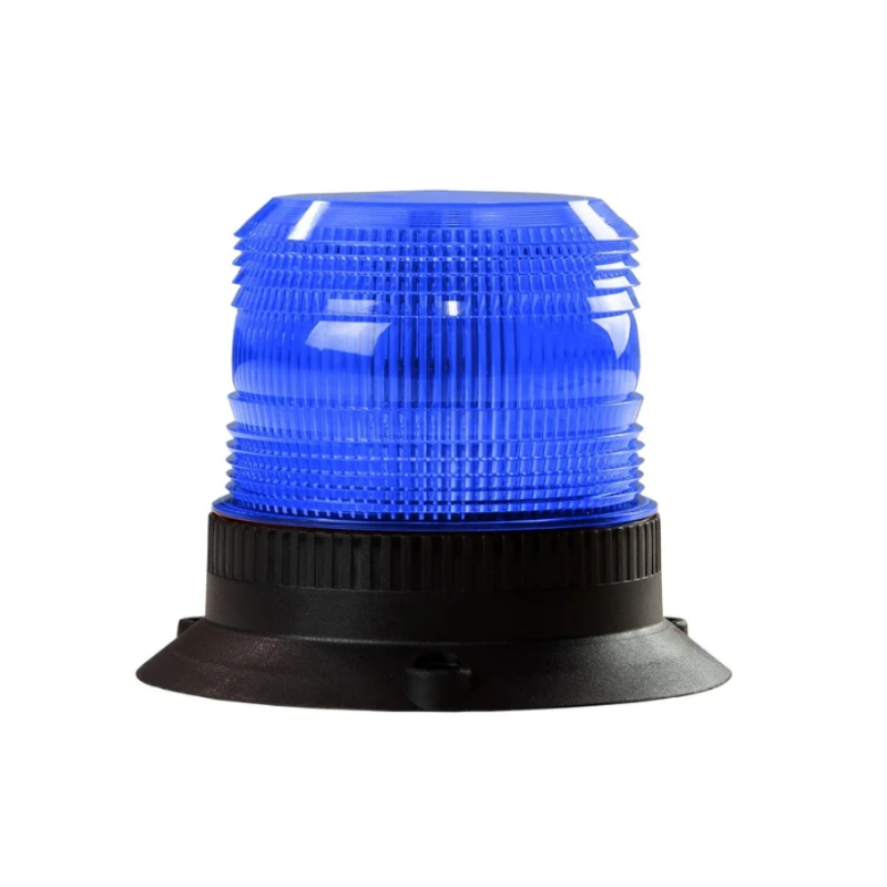 gyrophare LED bleu 12/24V extrémité ouverte