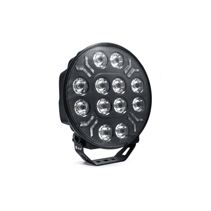 LED Ypsilon 12LED ambre/blanc avec flash 8000lm / 3m cable