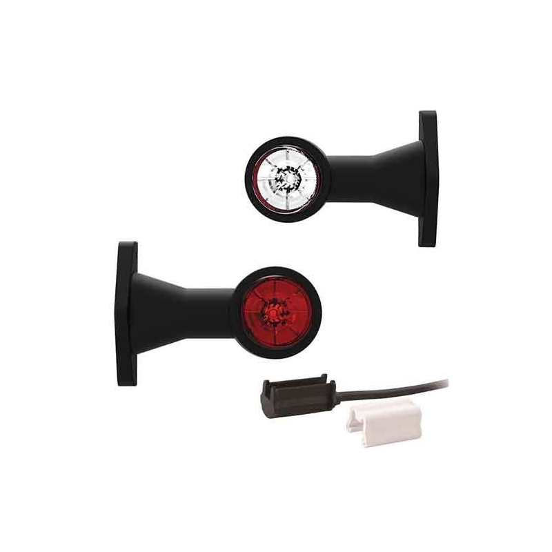 Feu de gabarit LED | tige droite | 12-24V | 1,5mm². connecteur