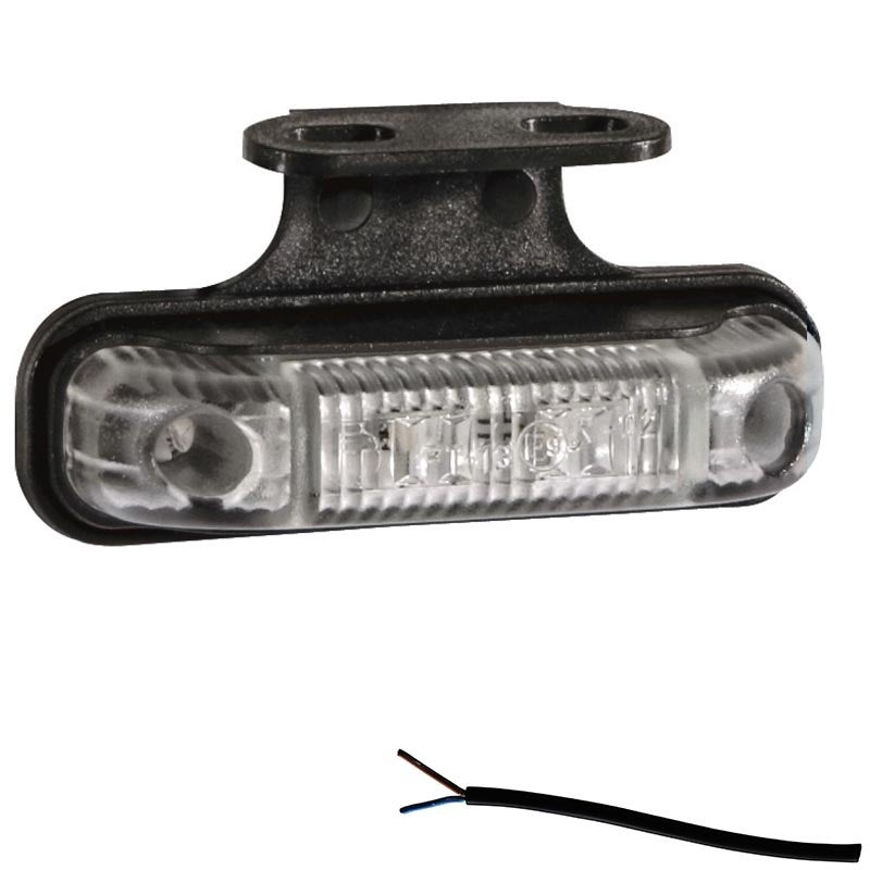 Feu de position LED orange | 12-24V | câble de 50cm.