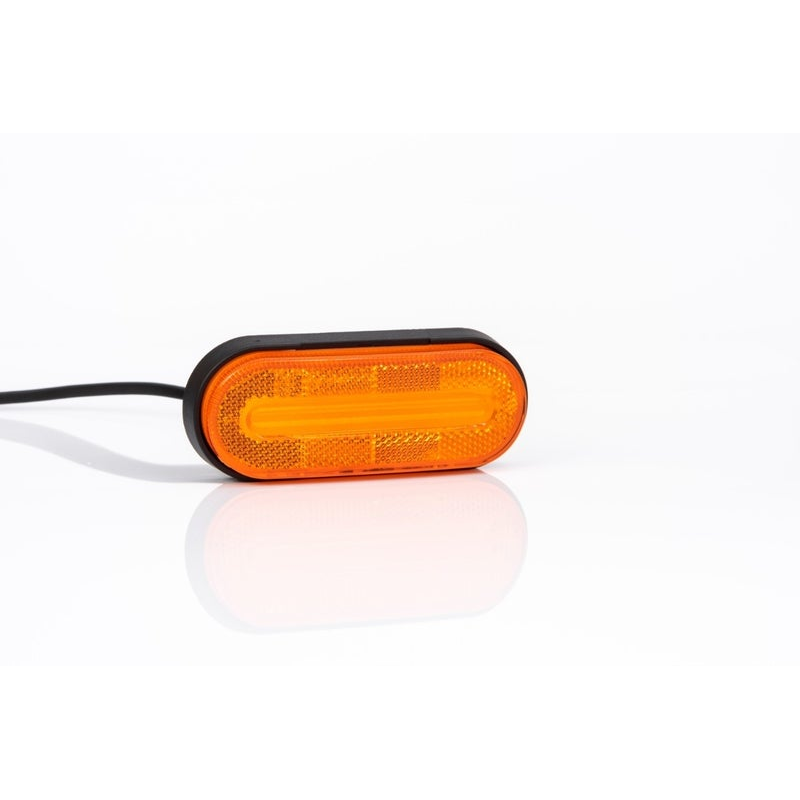 Feu de position LED orange | 12-24V | 1,5mm². connecteur