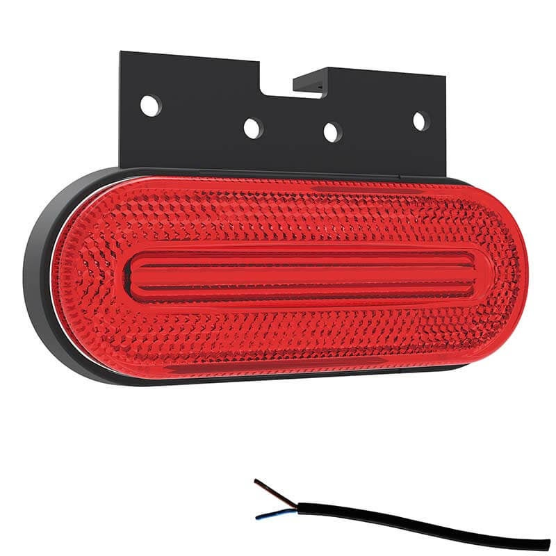 Feu de position LED Rouge | 12-24V | 50cm cable