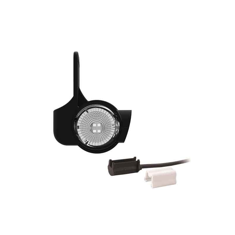 Gauche | feu de gabarit LED avec courte tige | 24V | 1.5mm². connecteur