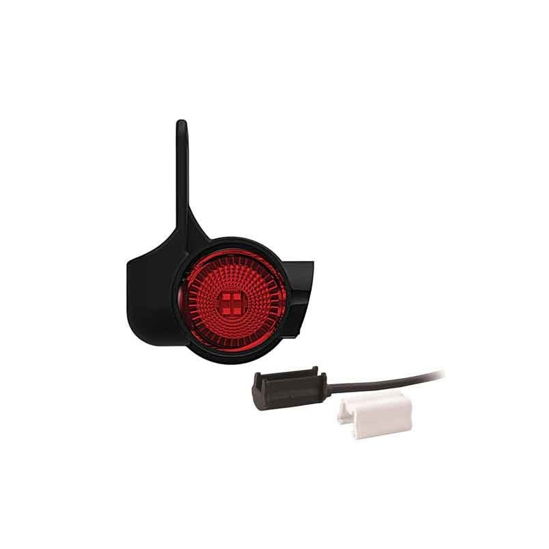 Droite | Feu de gabarit LED avec tige courte | 12-36v | 1.5mm². connecteur