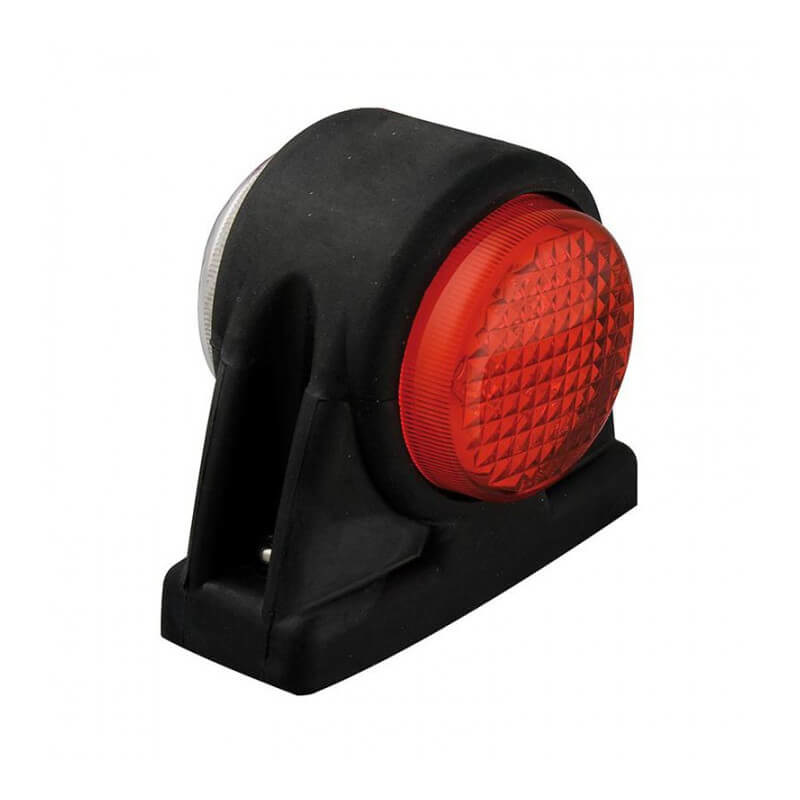 feu d'encombrement rood/wit à gauche et à droite (universel) câble 200 mm 12/24V