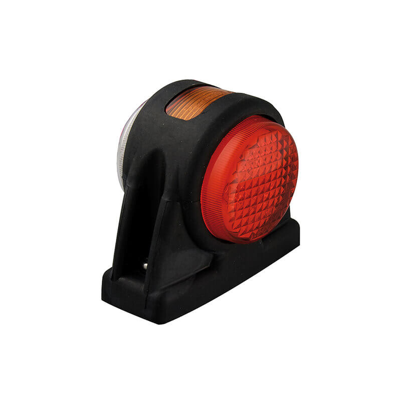 feu d'encombrement rouge/blanc/orange universel câble 200 mm 12/24vV