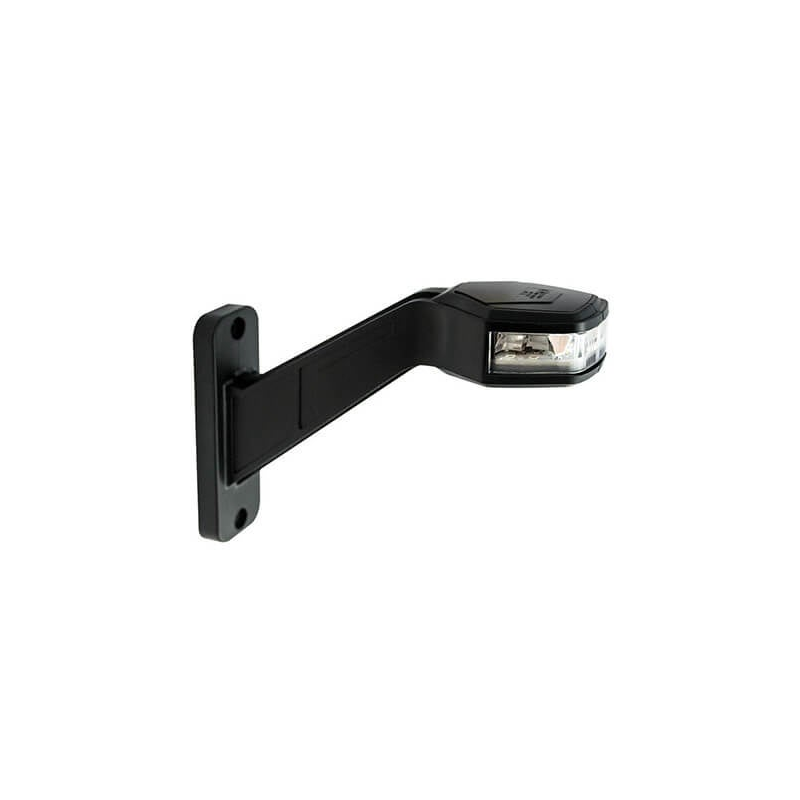 Droite | LED feu de gabarit LED | 12-24V | 30cm. cable | rouge/blanc
