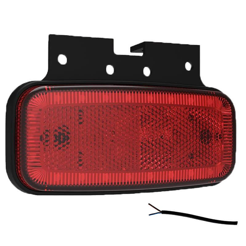 Feu de position LED Rouge | 12-24V | 50cm cable
