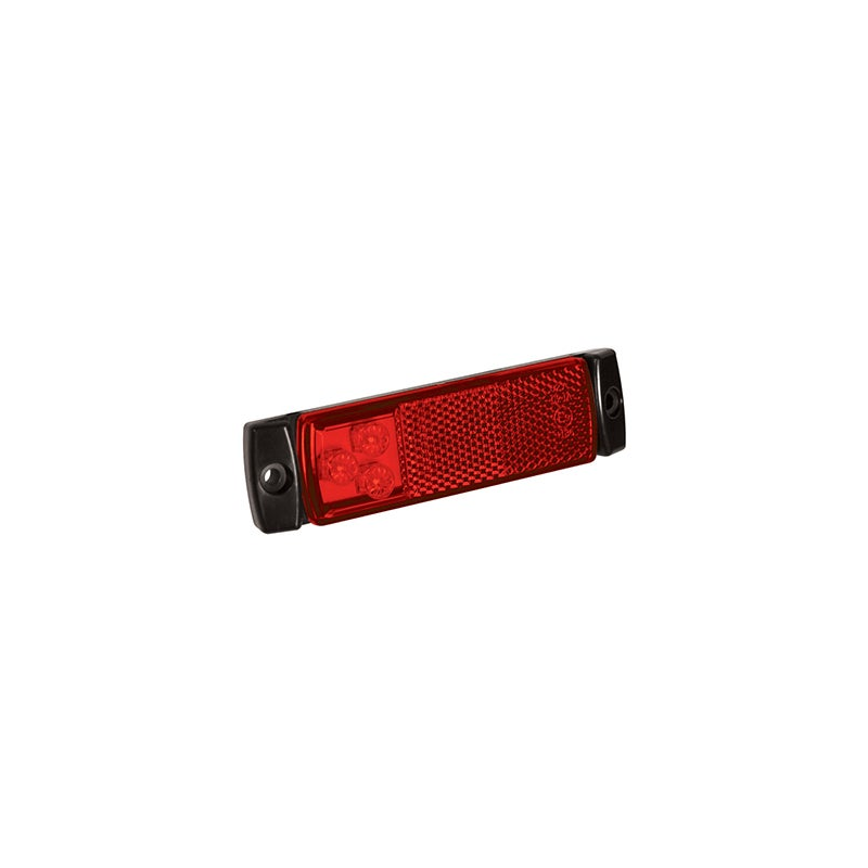 Feu de position LED Rouge | 12-24V | 50cm cable