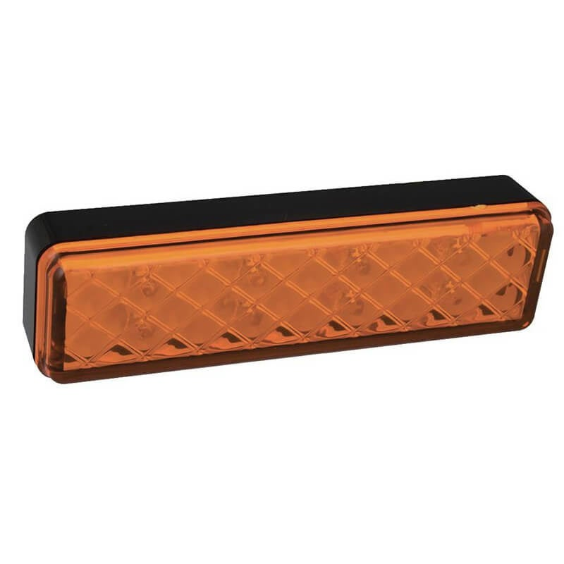 Feu clignotant LED slimline | 12-24V | 0,18m de cable