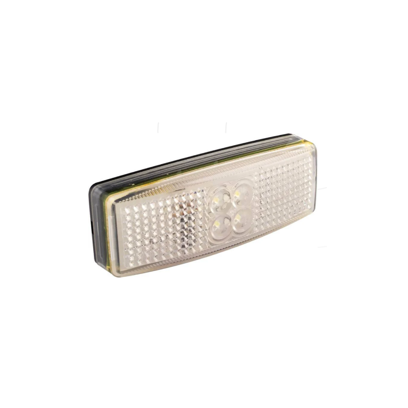 Feu de balisage LED blanc 180mm kabel open draadeind 12-24V DC