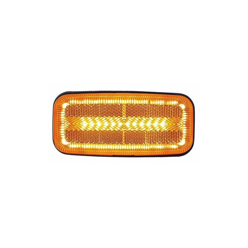 feu de position latéral cable 500mm 12/24vV orange