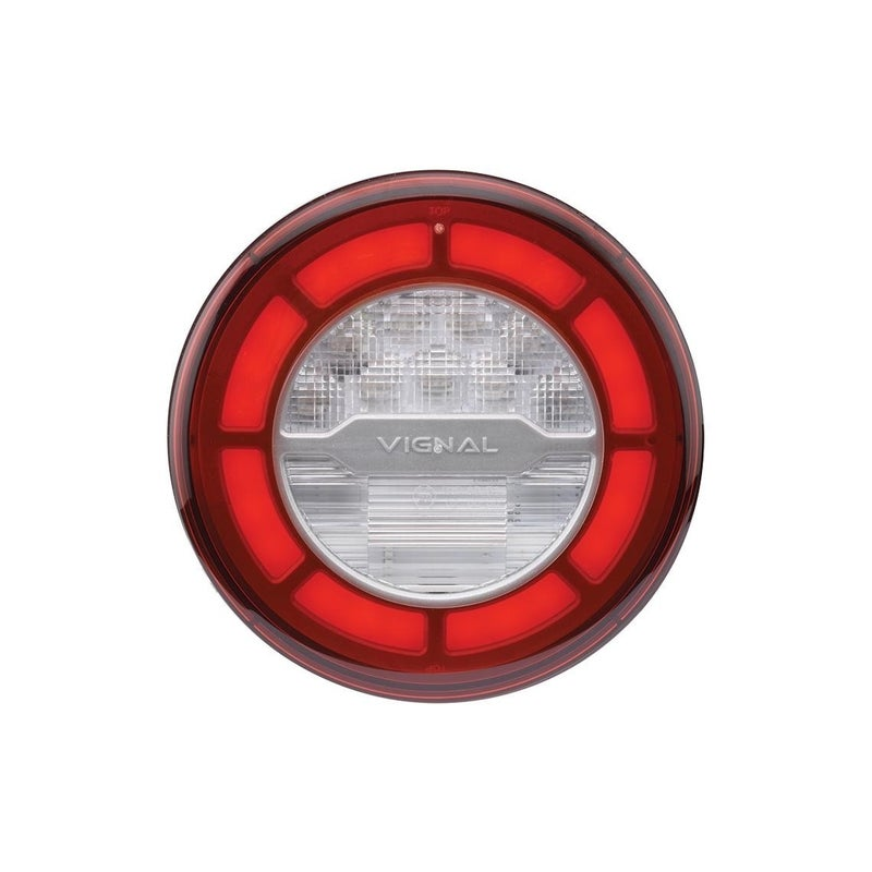 Feu arrière LED 24V avec connecteur AMP 4P MCP