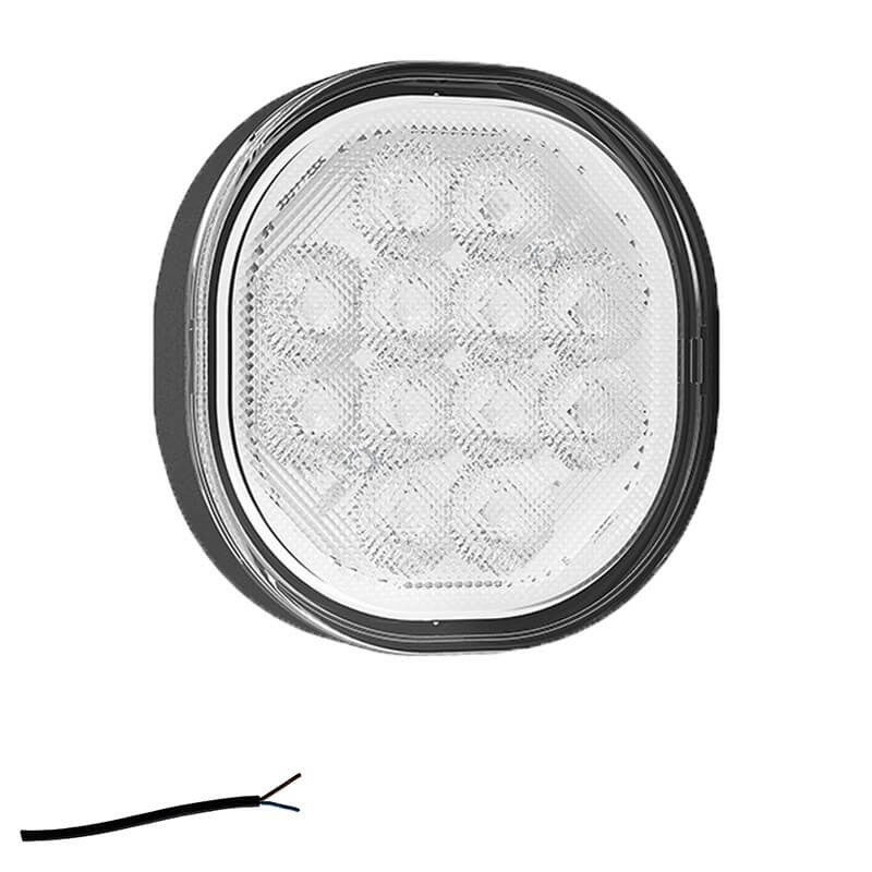 LED feu de recul | 12-24V | montage vertical | cable 50cm.