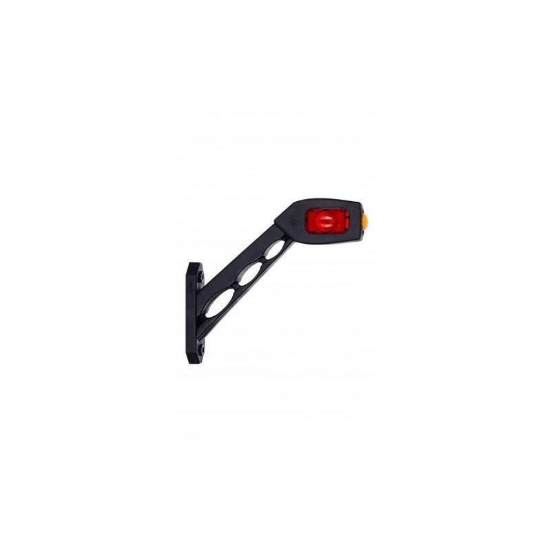 Droite | Feu de gabarit LED rouge | blanc | orange | 12-24V | 35cm. cable