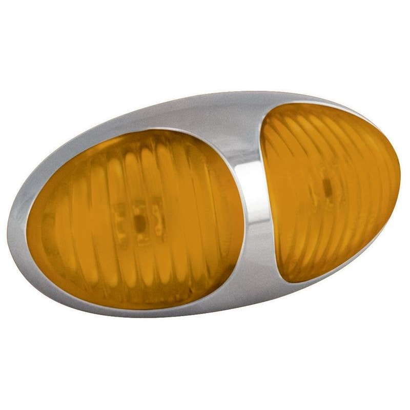 Feu de position LED orange | 12-24V | câble 10cm.