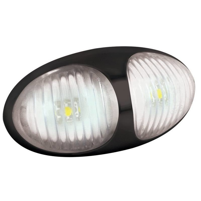 Feu de position LED blanc | 12-24V | connecteur 2-PIN