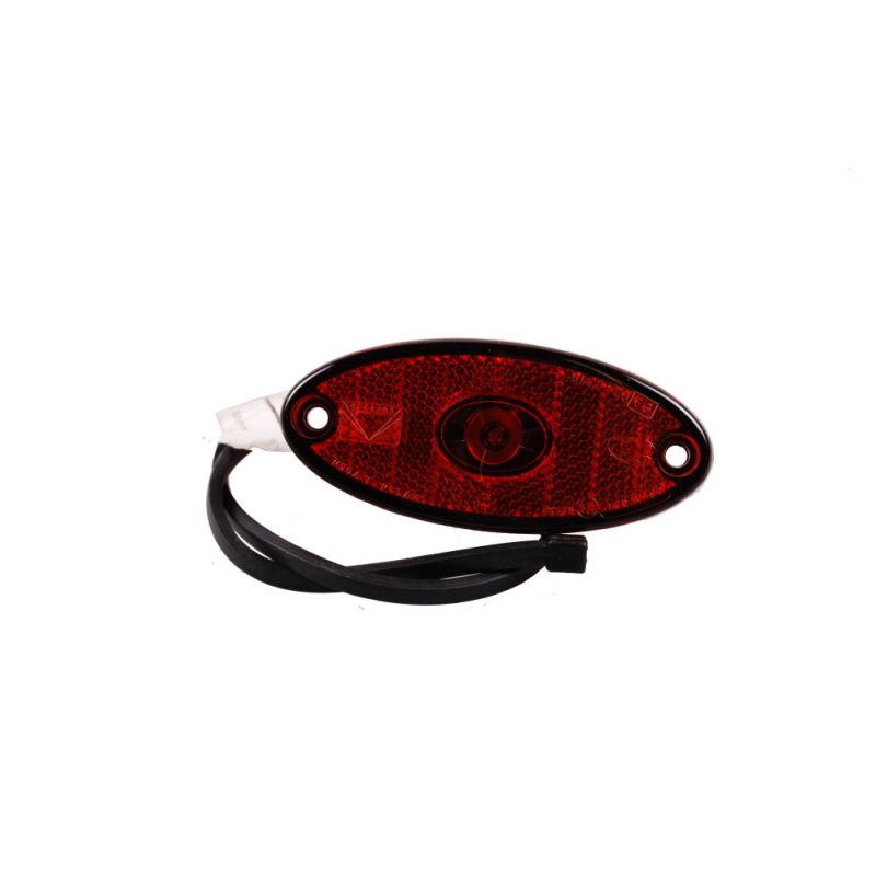 feu de position Flatpoint II LED rouge DC kabel 50cm