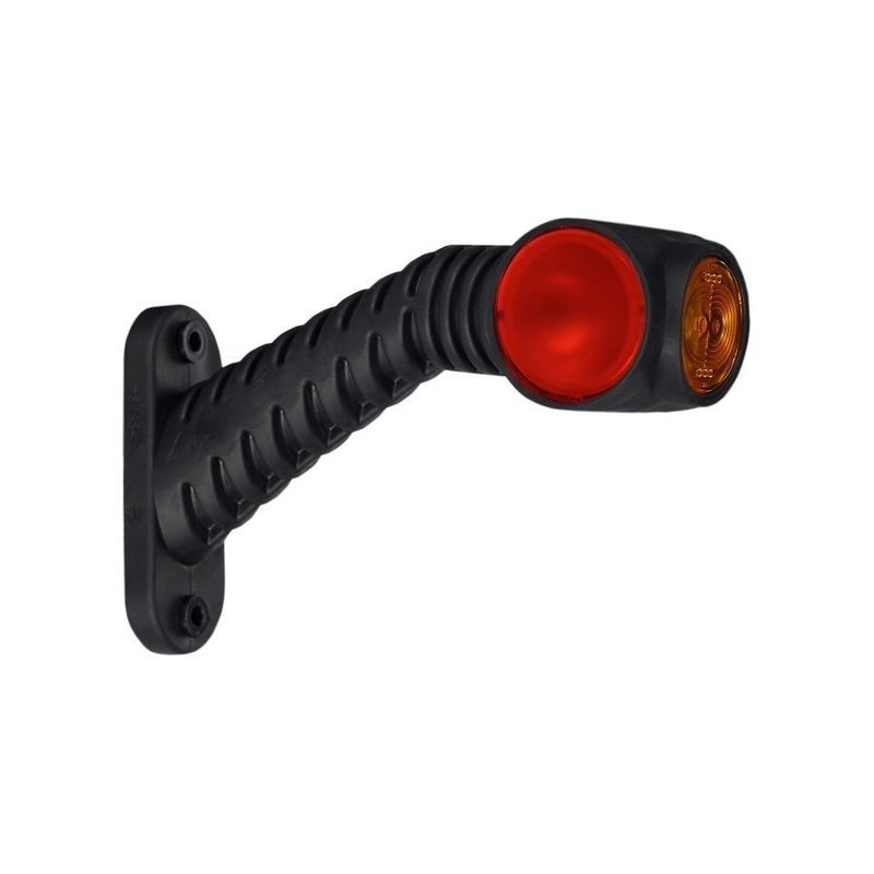 Droite | feu de gabarit LED rouge/blanc/ambre | 12-24V | 50cm. cable