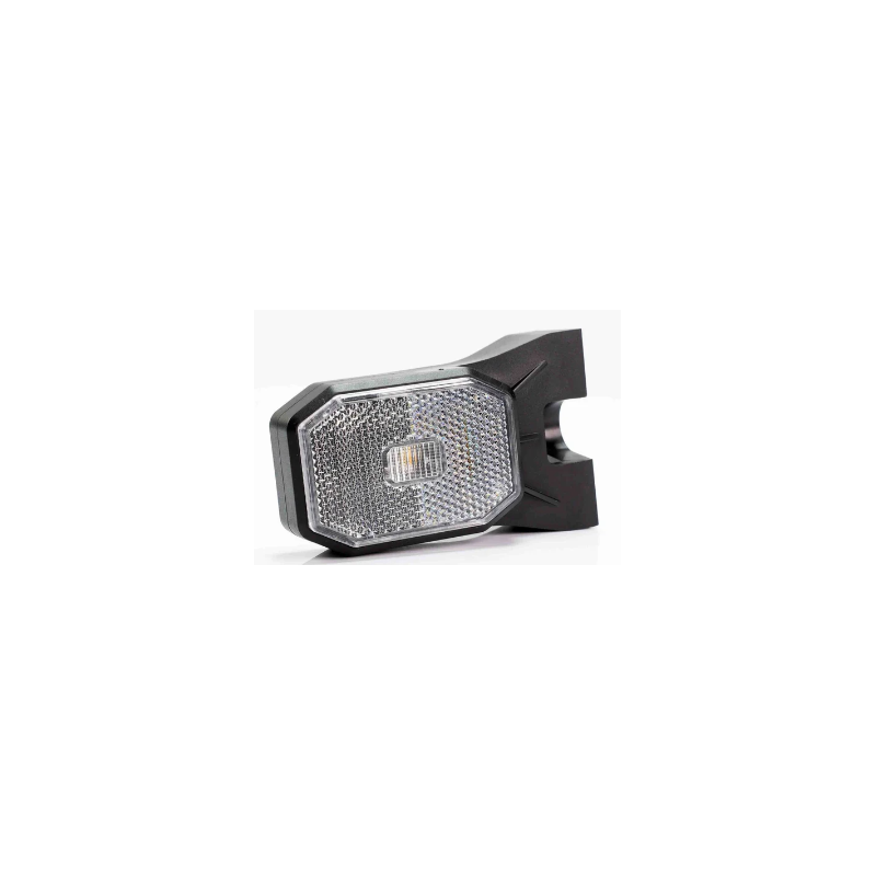 LED markeringslamp blanc 12-24V