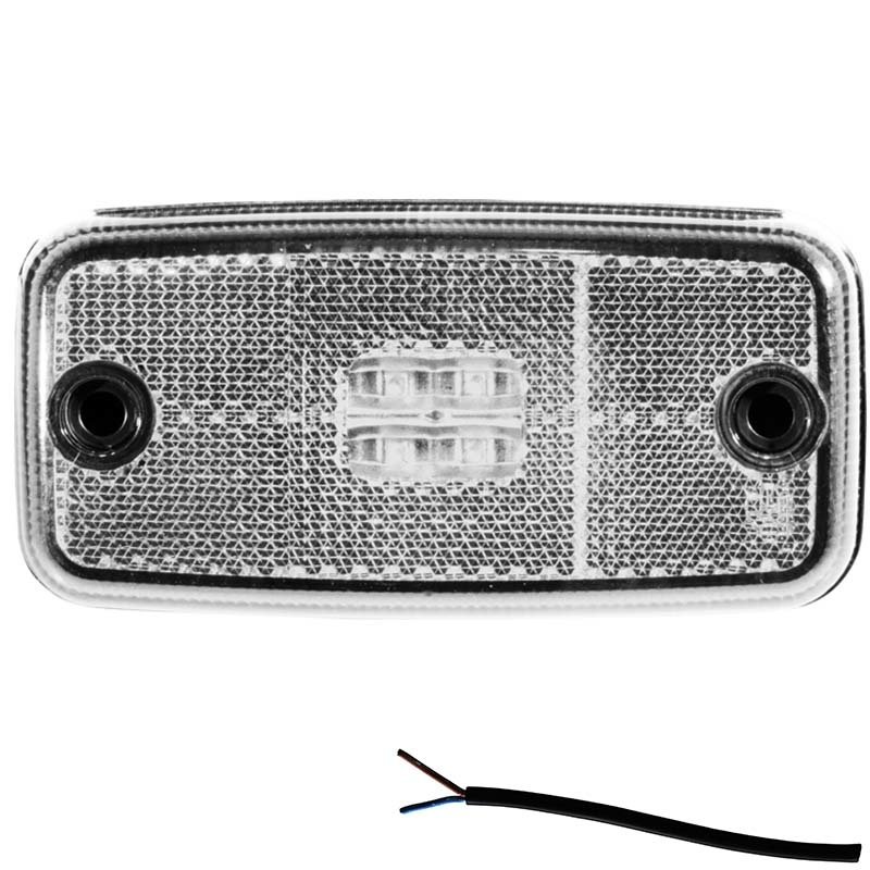 feu de position LED câble LED 12/24V 50cm blanc