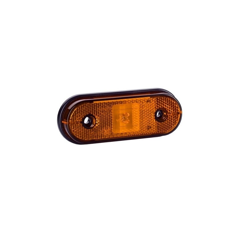 LED feux de position orange 12-24V 10m. cable