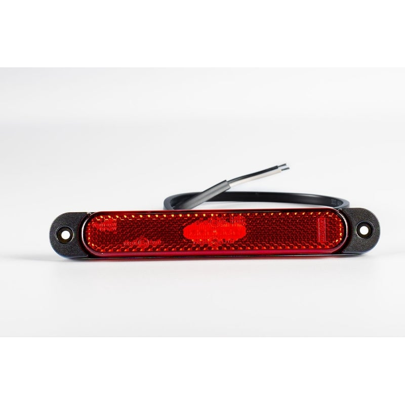 Feu de marquage LED Slimline rouge 12-24V 50cm cable